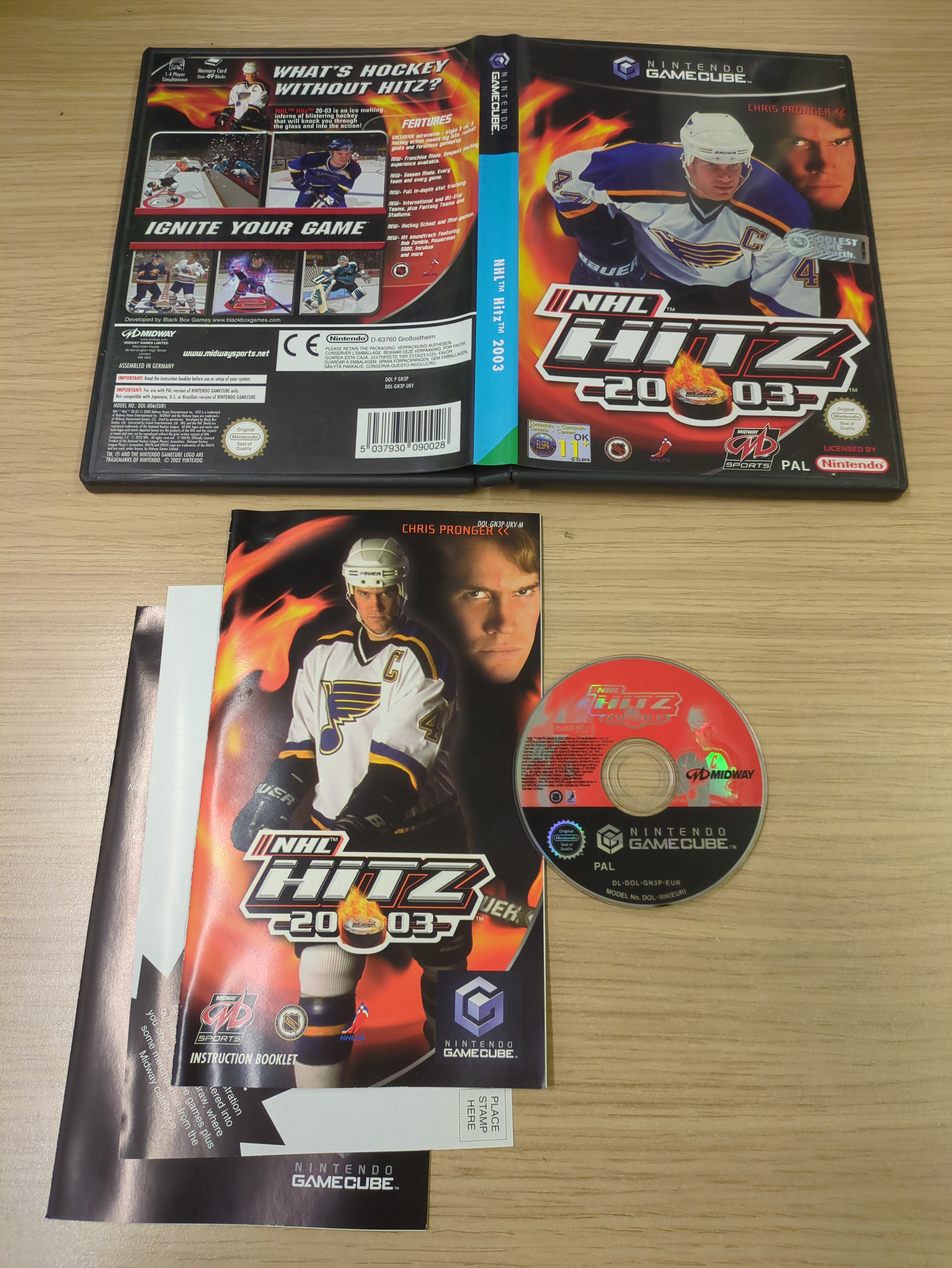 NHL Hitz 2003 Nintendo GameCube game NHL Hitz 2003 Nintendo GameCube game